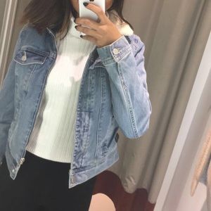 Jean Jacket w Fur